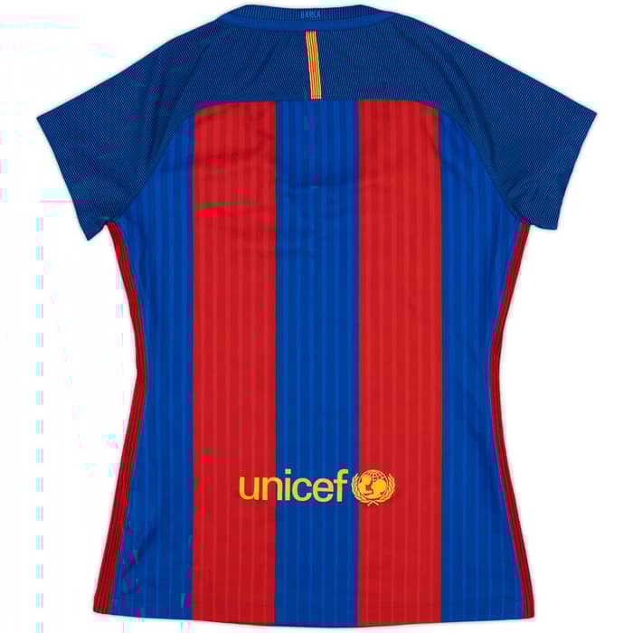2016-17 Barcelona Home Shirt - 8/10 - (Women's S)