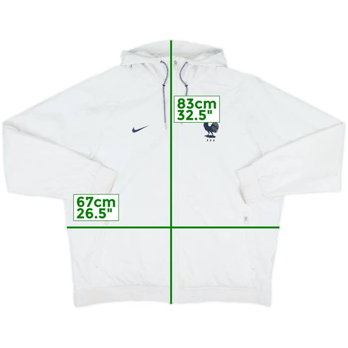 2016-18 France Nike Hooded Track Jacket - 7/10 - (XXL)
