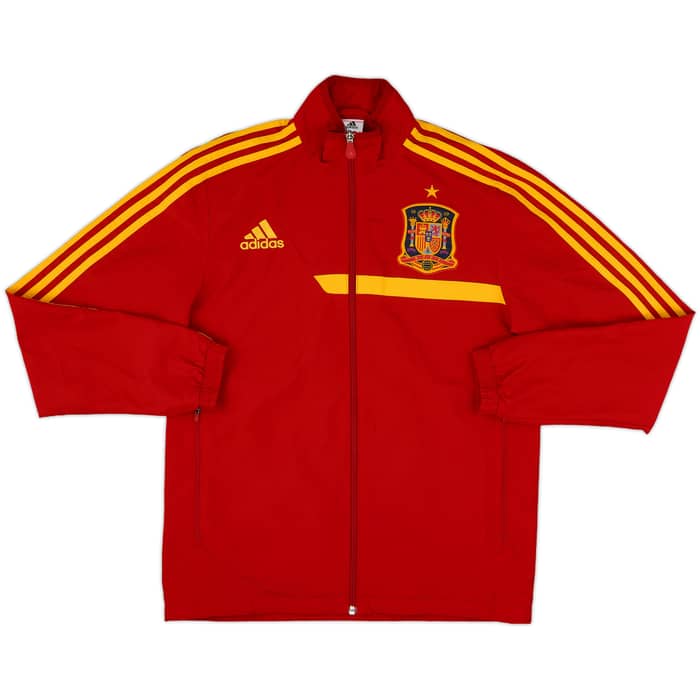 2012-13 Spain adidas Track Jacket - 8/10 - (S)