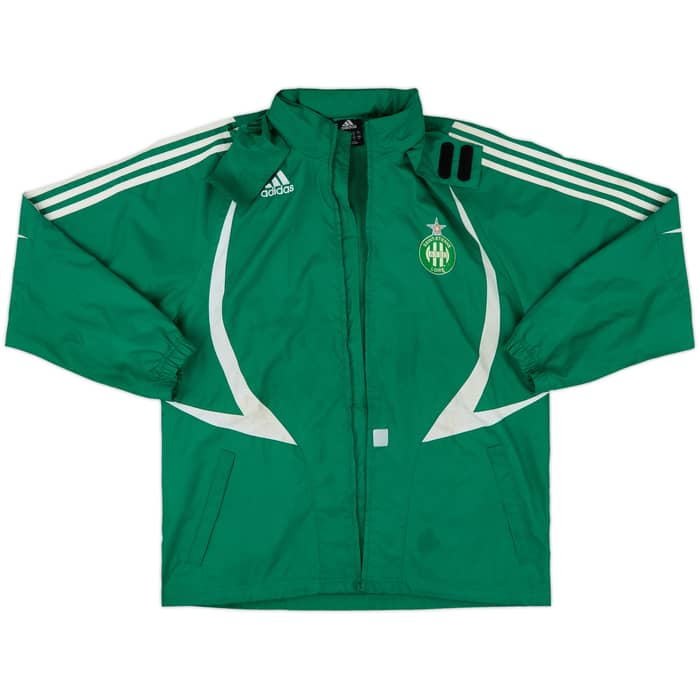 2007-08 Saint Etienne adidas Hooded Rain Jacket - 3/10 - (M)