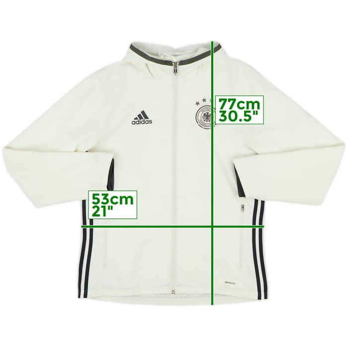 2016-18 Germany adidas Hooded Track Jacket - 6/10 - (M)