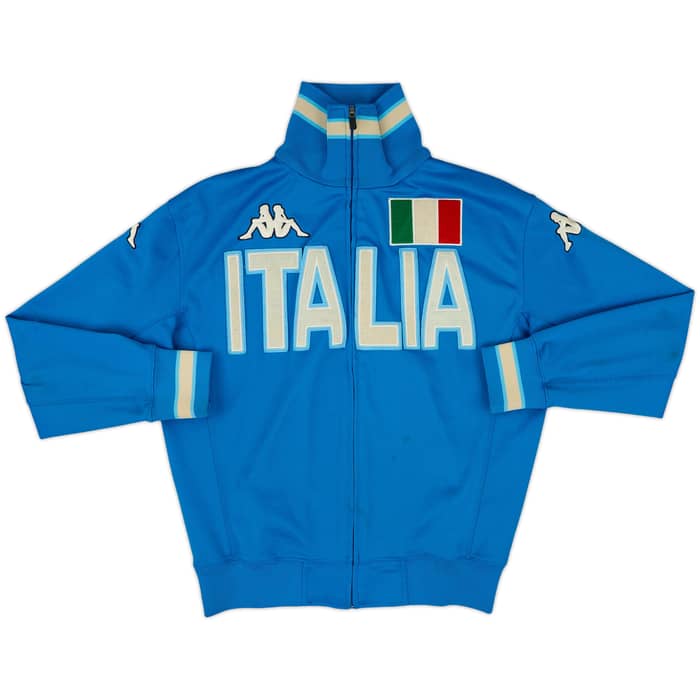 2002 Italy Pre-Match Kappa Track Jacket - 7/10 - (M)