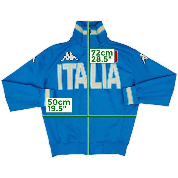2002 Italy Pre-Match Kappa Track Jacket - 7/10 - (M)