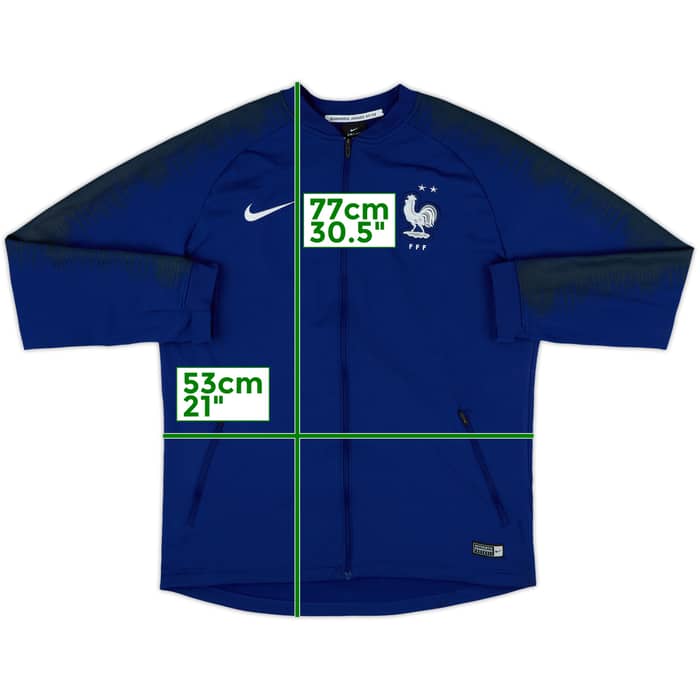 2018-19 France Nike Track Jacket - 5/10 - (L)