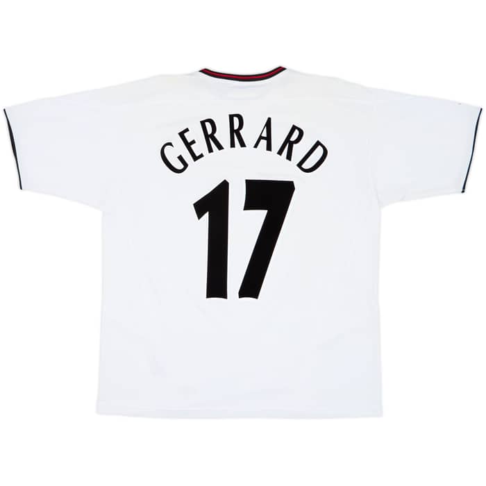 2003-04 Liverpool Away Shirt Gerrard #17 - 6/10 - (L)