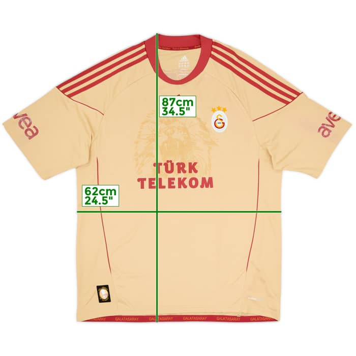 2010-11 Galatasaray Away Shirt - 5/10 - (XXL)
