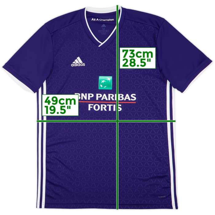 Camiseta de local del Anderlecht 2018-19 - 9/10 - (M)