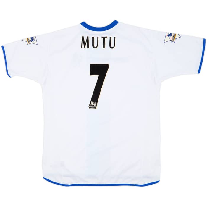 2003-05 Chelsea Away Shirt Mutu #7 - 8/10 - (L)