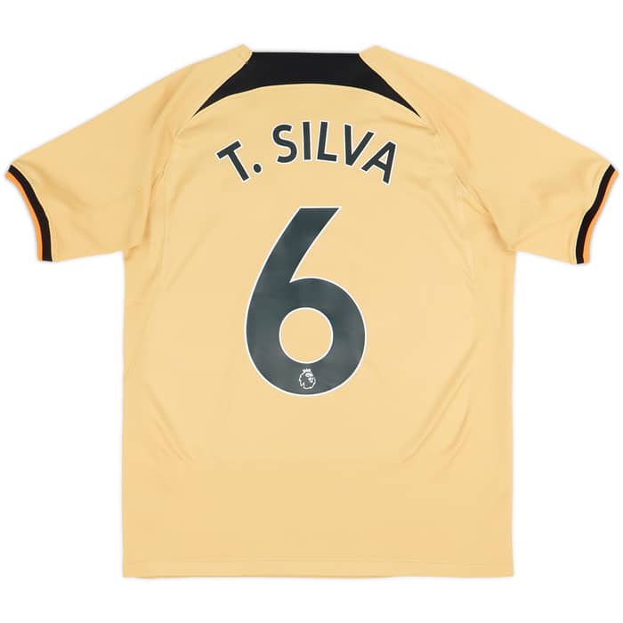 2022-23 Chelsea Third Shirt T.Silva #6 - 8/10 - (13-14 Years)