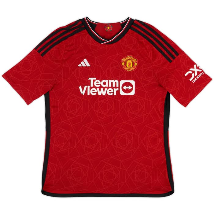 2023-24 Manchester United Home Shirt B.Fernandes #8 - 5/10 - (15-16 Years)