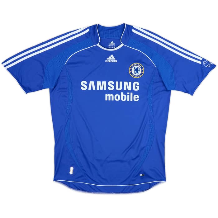 2006-08 Chelsea Home Shirt Drogba #11 - 6/10 - (L)