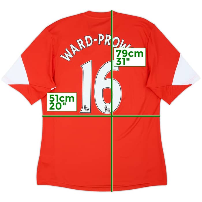 2013-14 Southampton Home Shirt Ward-Prowse #16 - 8/10 - (L)