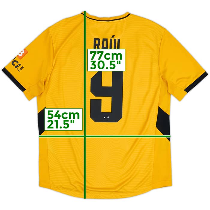 2021-22 Wolves Home Shirt Raul #9 - 8/10 - (XL)