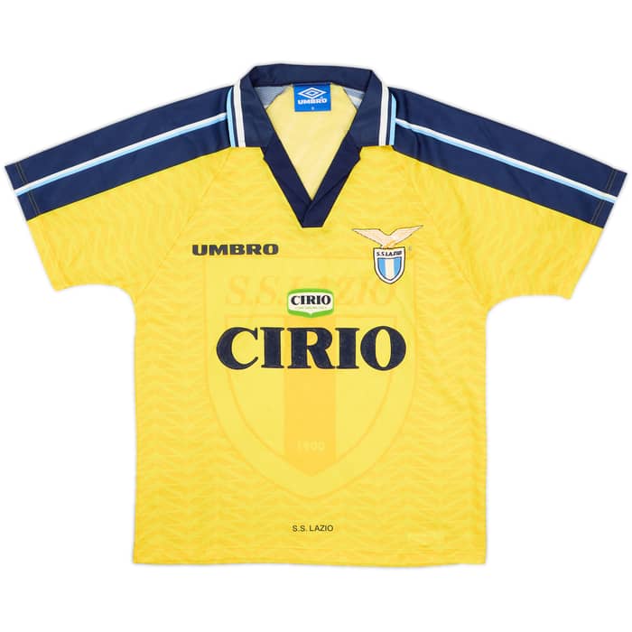 1996-98 Lazio Third Shirt & Shorts - 9/10 - (M)