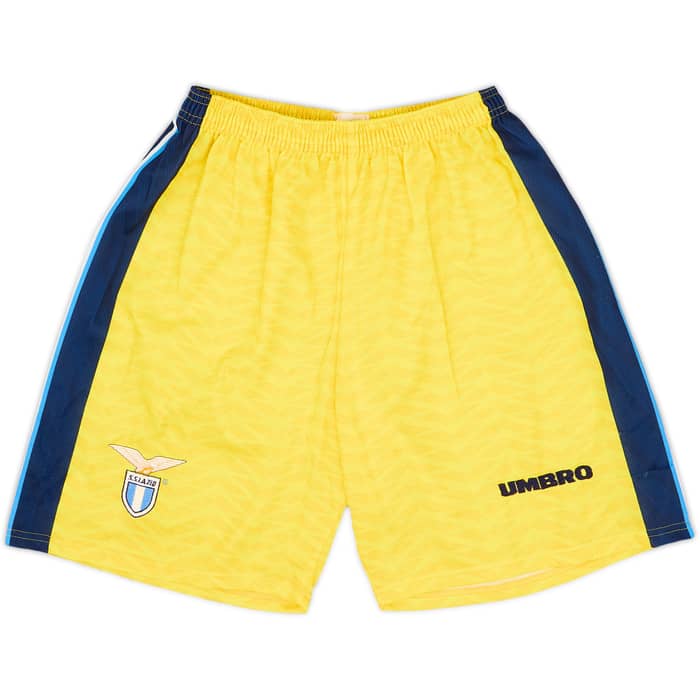 1996-98 Lazio Third Shirt & Shorts - 9/10 - (M)