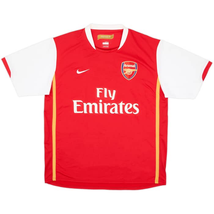 2006-08 Arsenal Home Shirt Fabregas #4 (L)