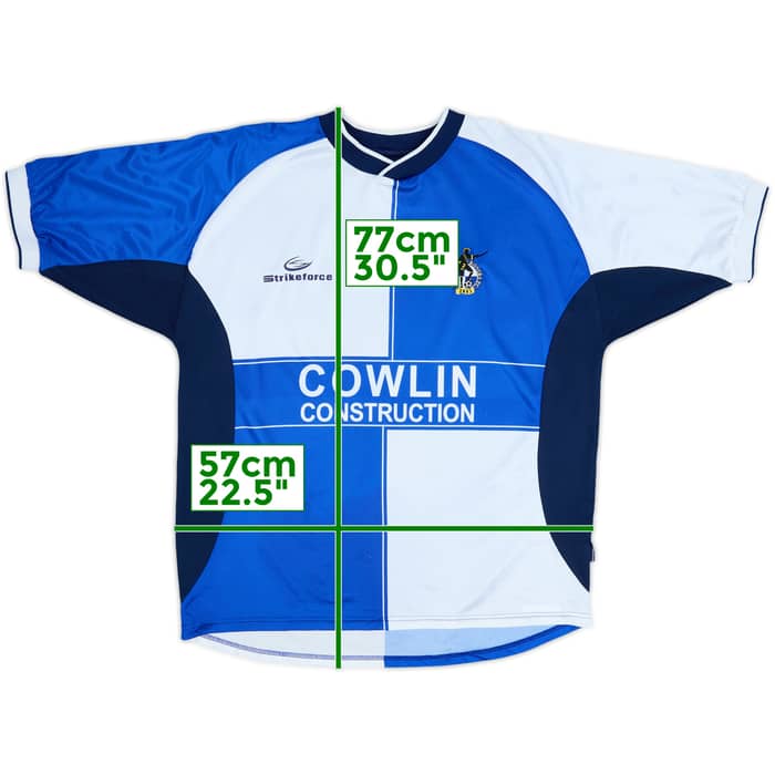 Camiseta de local de Bristol Rovers 2003-04 - 6/10 - (L)