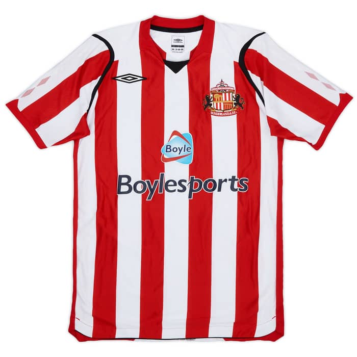2008-09 Sunderland Home Shirt Yorke #19 - 8/10 - (S)