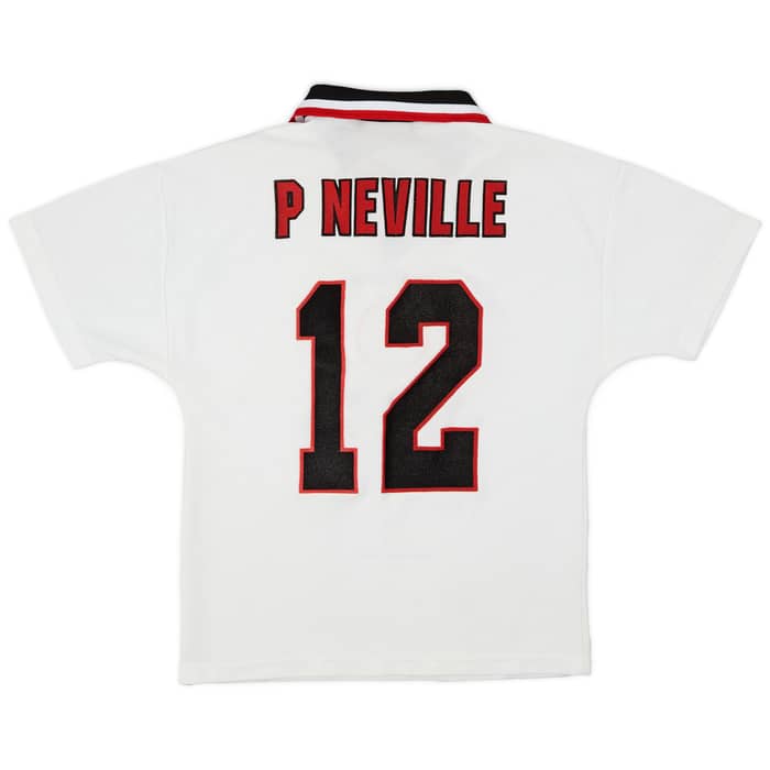 1996-97 Manchester United Away Shirt P Neville #12 - 6/10 - (L.Boys)