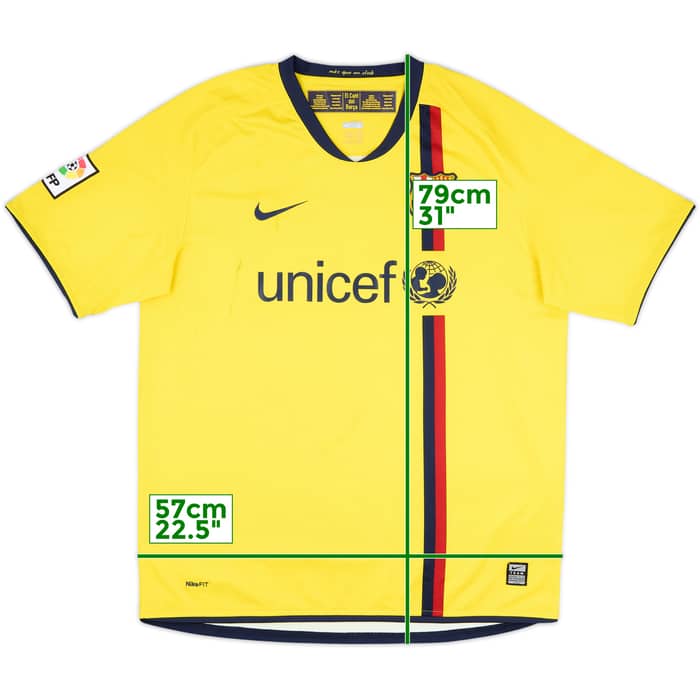 2008-10 Barcelona Away Shirt - 5/10 - (L)