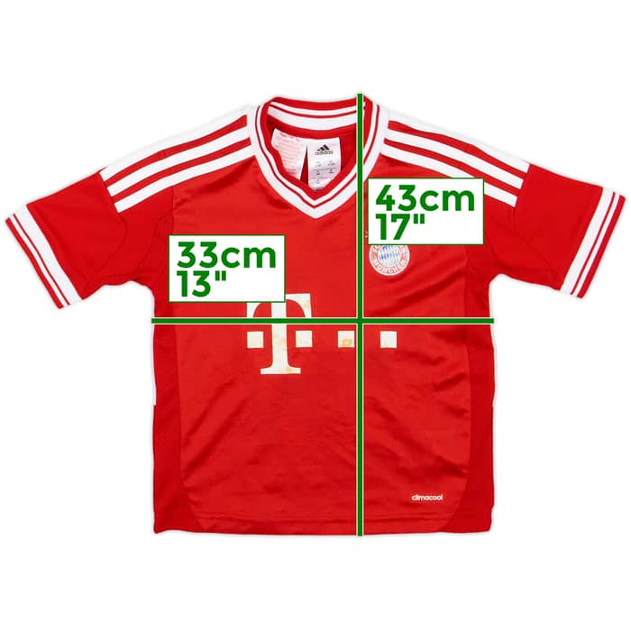 2013-14 Bayern Munich Home Shirt - 4/10 - (3-4 Years)