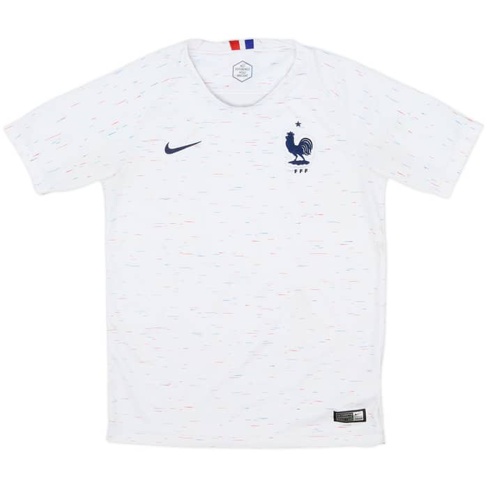 2018 France Away Shirt - 6/10 - (L.Boys)