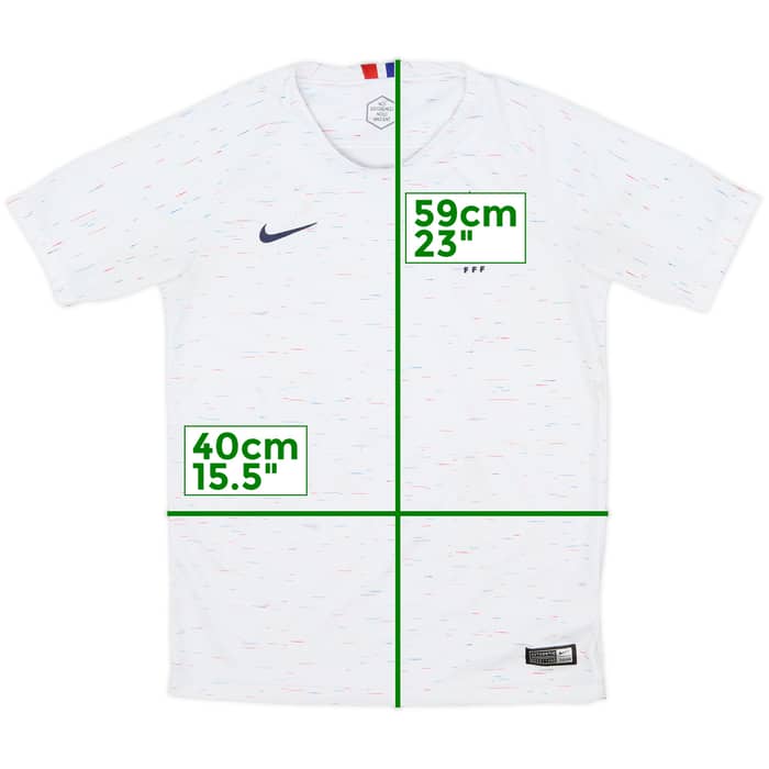 2018 France Away Shirt - 6/10 - (L.Boys)