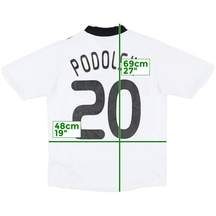 2008-09 Germany Home Shirt Podolski #20 - 6/10 - (L.Boys)