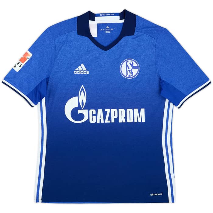2017-18 Schalke Home Shirt Steven #13 - 7/10 - (XL.Boys)
