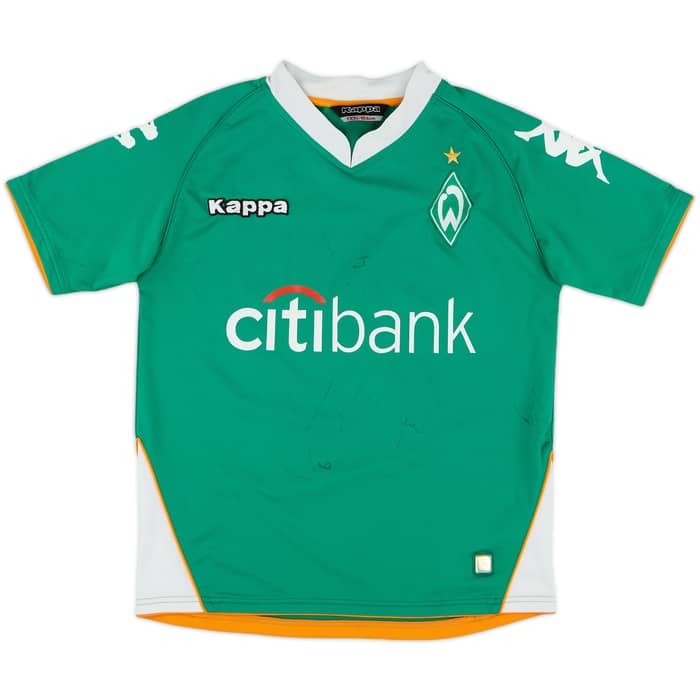 2007-08 Werder Bremen Home Shirt Diego #10 - 6/10 - (XL.Boys)