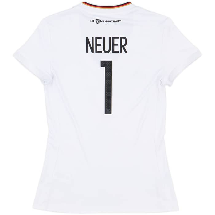2017 Germany Confederations Cup Home Shirt Neuer #1 - 7/10 - (Women's S)