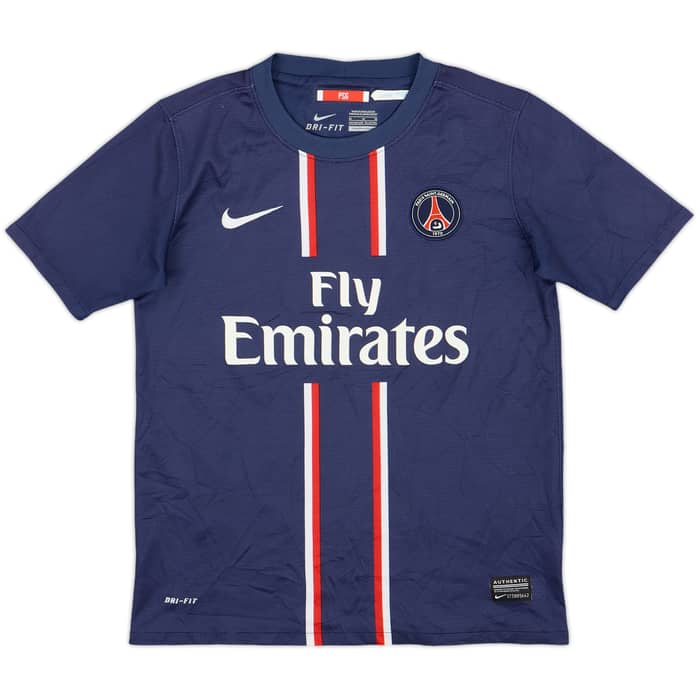 2012-13 Paris Saint-Germain Home Shirt Lucas - 6/10 - (M.Boys)