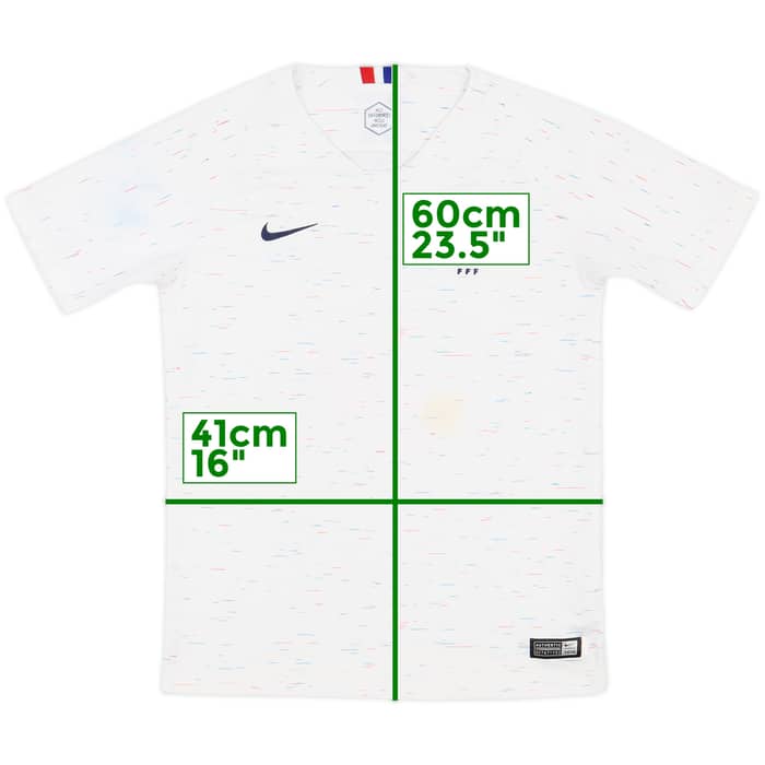 2018 France Away Shirt - 8/10 - (L.Boys)