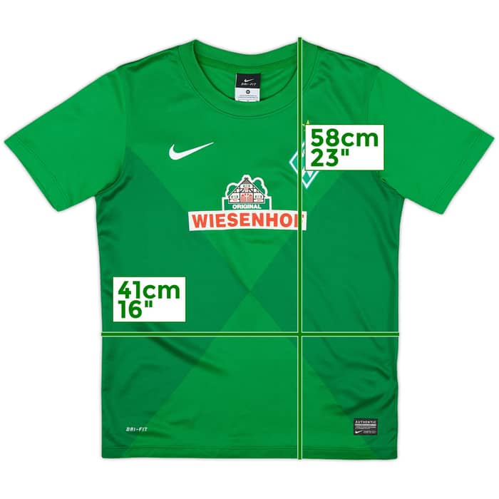 2012-13 Werder Bremen Home Shirt - 10/10 - (M.Boys)