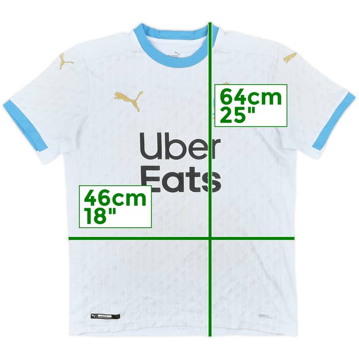 2020-21 Olympique Marseille Home Shirt - 5/10 - (L.Boys)