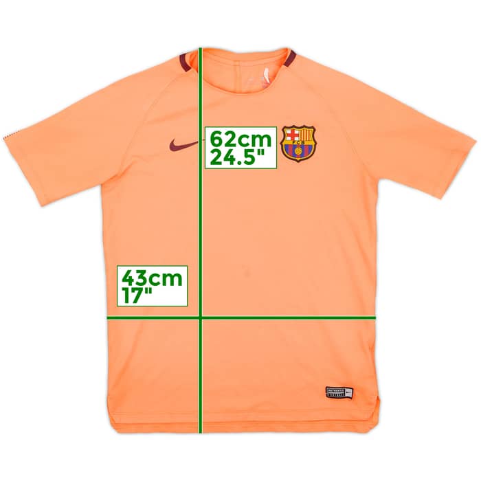 2017-18 Barcelona Nike Training Shirt - 6/10 - (XL.Boys)