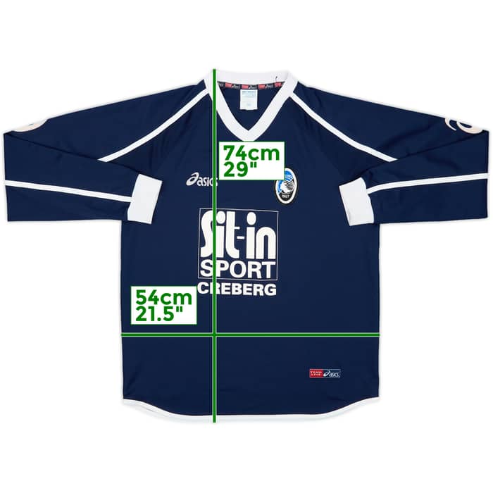 2004-05 Atalanta Asics Training Top - 8/10 - (L)