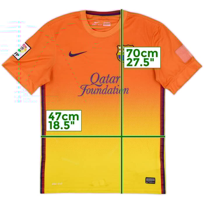 2012-13 Barcelona Away Shirt - 4/10 - (S)
