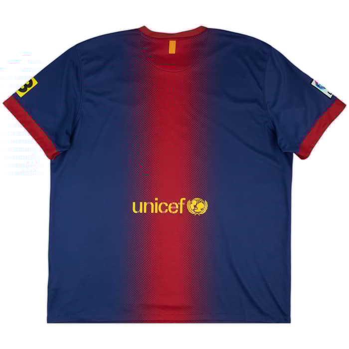 2012-13 Barcelona Home Shirt - 5/10 - (XXL)