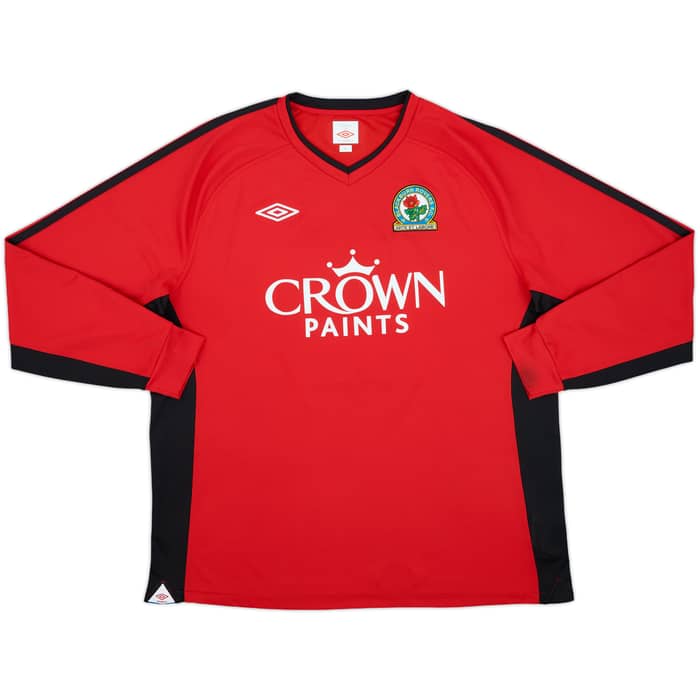 2010-11 Blackburn Away L/S Shirt Pedersen #12 - 10/10 - (XXL)