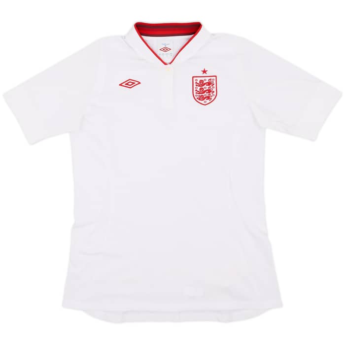 2012-13 England Home Shirt - 9/10 - (Women's L)
