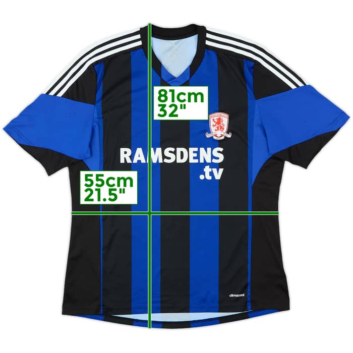2013-14 Middlesbrough Away Shirt - 7/10 - (XL)