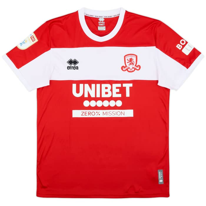 2024-25 Middlesbrough Home Shirt - 8/10 - (XL)