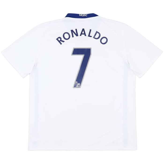 2008-10 Manchester United Away Shirt Ronaldo #7 - 9/10 - (XL)