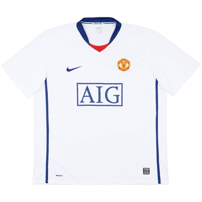 2008-10 Manchester United Away Shirt Ronaldo #7 - 9/10 - (XL)
