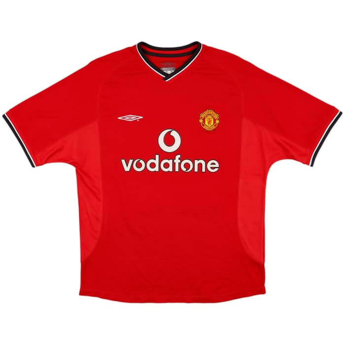 2000-02 Manchester United Home Shirt V.Nistelrooy #10 - 9/10 - (M)