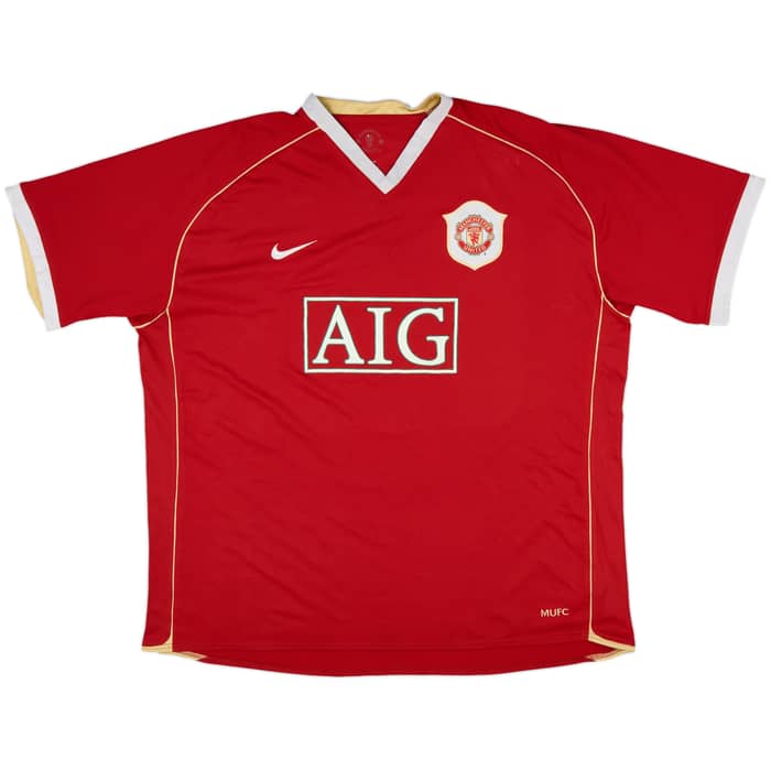 2006-07 Manchester United Home Shirt Rooney #8 - 8/10 - (3XL)