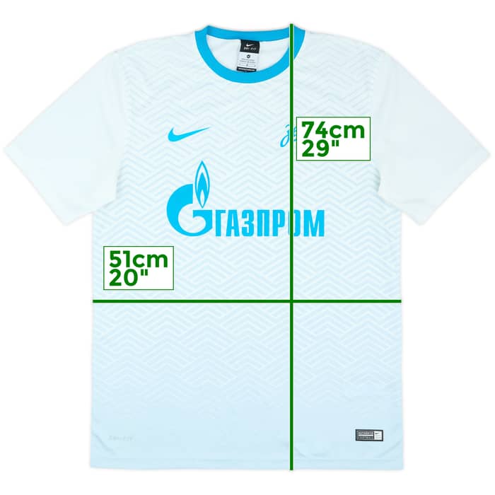 2015-16 Zenit St. Petersburg Basic Away Shirt - 8/10 - (M)