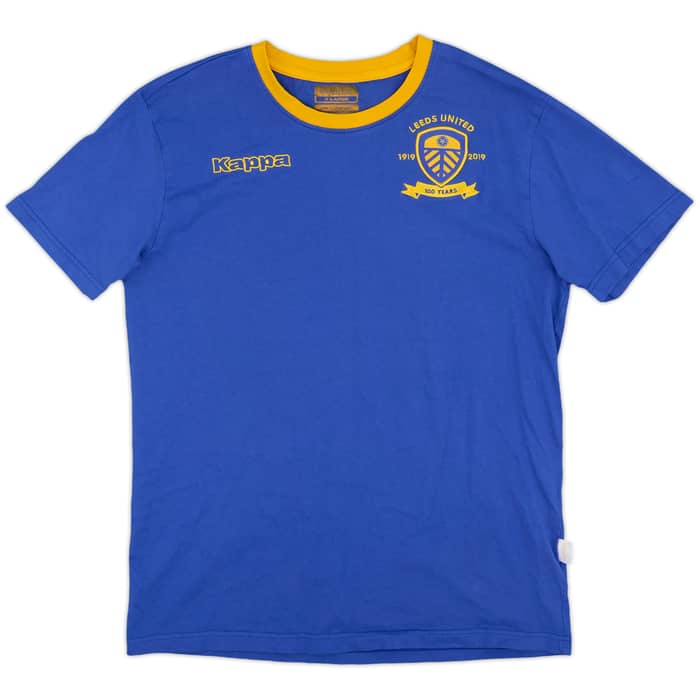 2019-20 Leeds United Kappa Cotton Tee - 9/10 - (L)