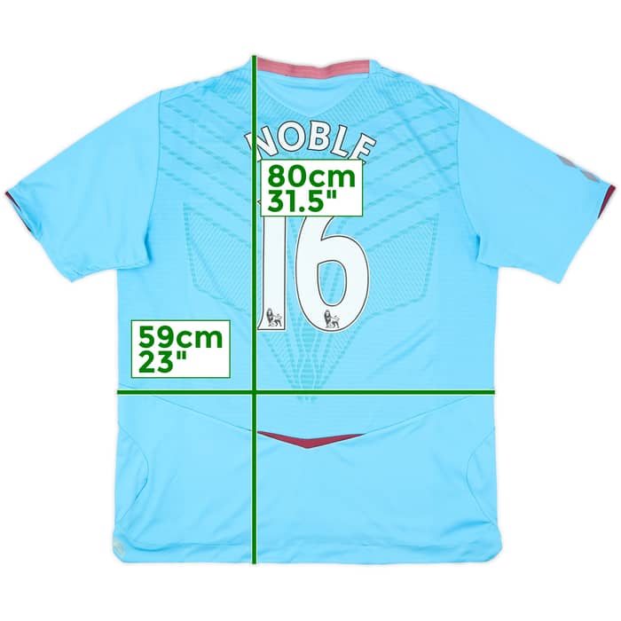 2008-09 West Ham Away Shirt Noble #16 - 6/10 - (XL)
